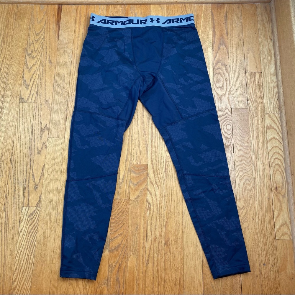 Men’s Blue Under Armour Compression Leggings